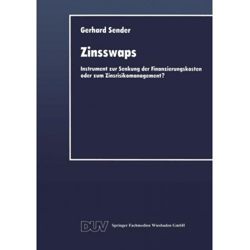 Gerhard Sender - Zinsswaps