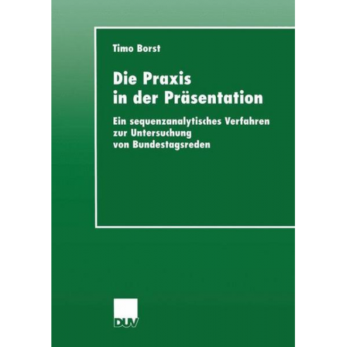 Timo Borst - Die Praxis in der Präsentation