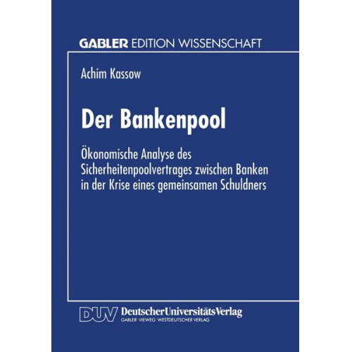 Achim Kassow - Der Bankenpool