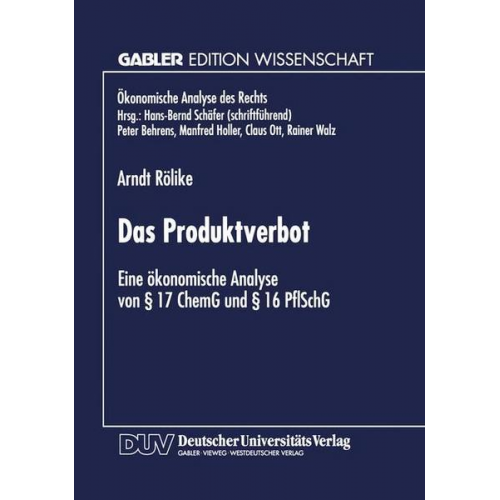 Arndt Rölike - Das Produktverbot