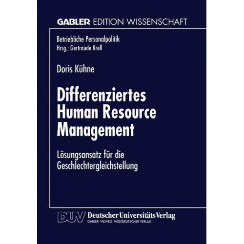 Doris Kühne - Differenziertes Human Resource Management