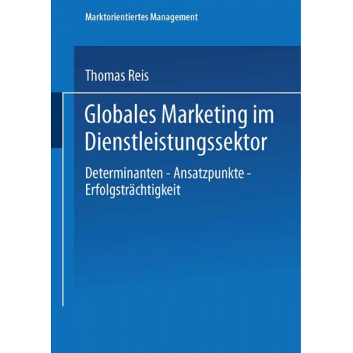 Thomas Reis - Globales Marketing im Dienstleistungssektor