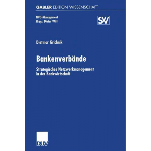 Dietmar Grichnik - Bankenverbände