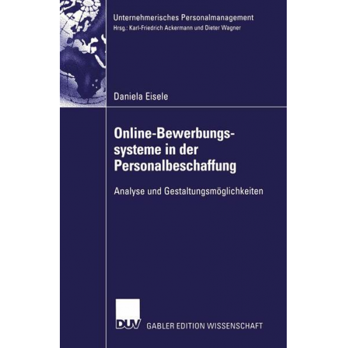 Daniela Eisele - Online-Bewerbungssysteme in der Personalbeschaffung