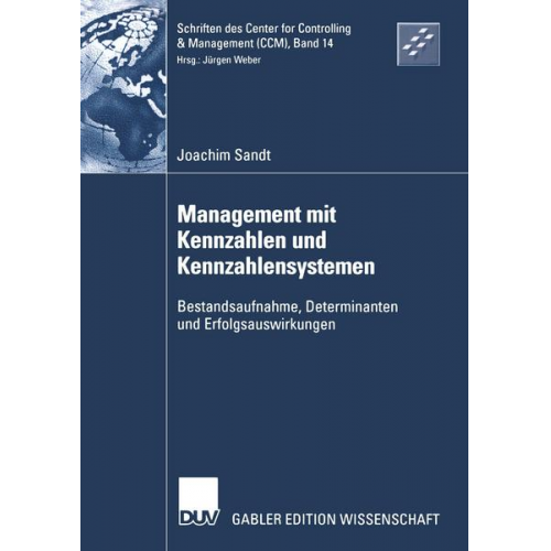 Joachim Sandt - Management mit Kennzahlen und Kennzahlensystemen