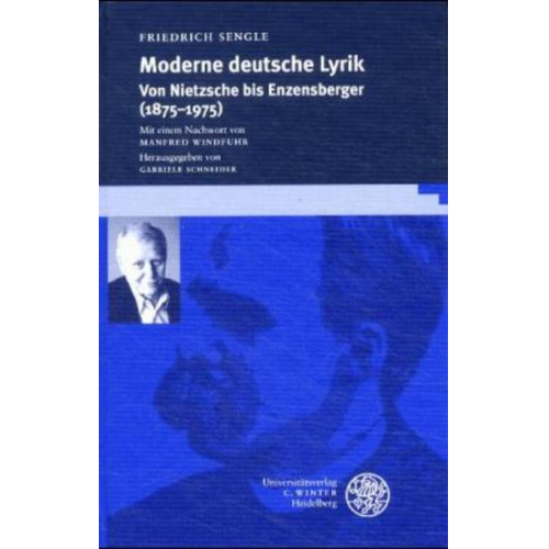 Friedrich Sengle - Moderne deutsche Lyrik