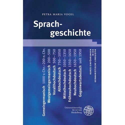 Petra Maria Vogel - Sprachgeschichte