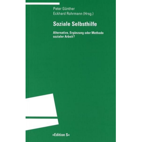 Peter Günther & Eckhard Rohrmann - Soziale Selbsthilfe