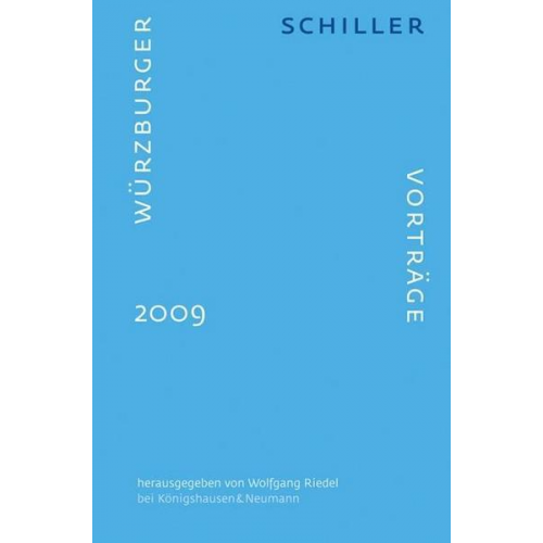 Würzburger Schiller Vorträge 2009