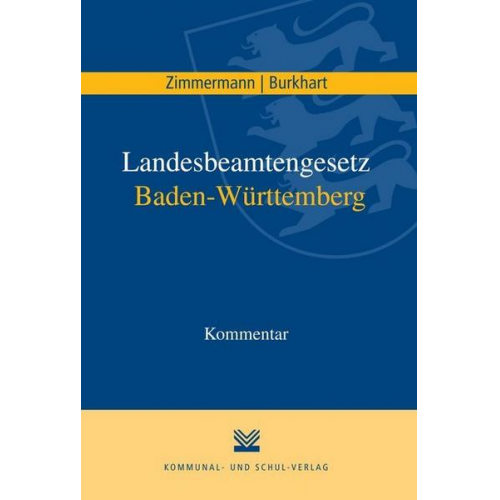 Harald Burkhart & Achim Zimmermann - Landesbeamtengesetz Baden-Württemberg