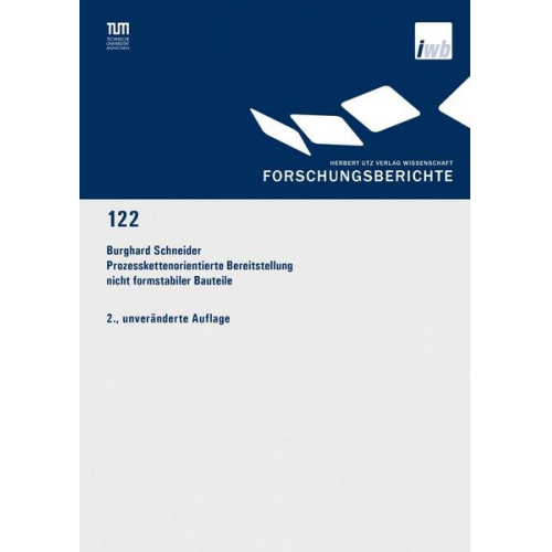 Burghard Schneider - Prozesskettenorientierte Bereitstellung nicht formstabiler Bauteile