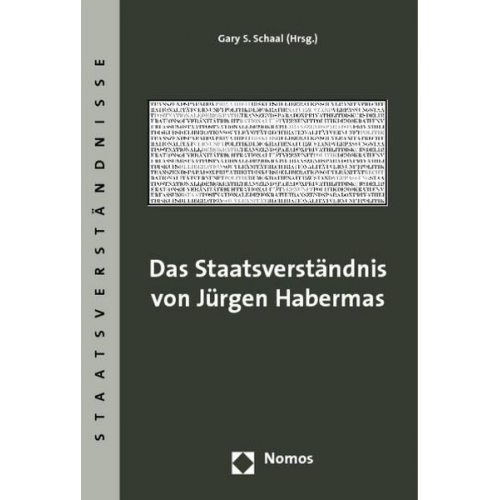 Gary S. Schaal - Das Staatsverständnis von Jürgen Habermas