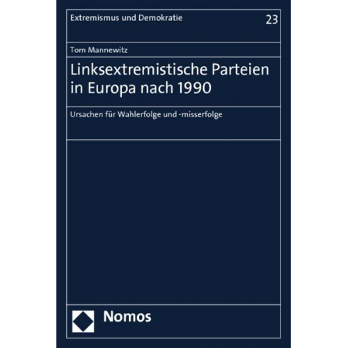 Tom Mannewitz - Linksextremistische Parteien in Europa nach 1990