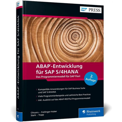 Sebastian Freilinger-Huber & Timo Stark & Constantin-Catalin Chiuaru & Tobias Trapp - ABAP-Entwicklung für SAP S/4HANA