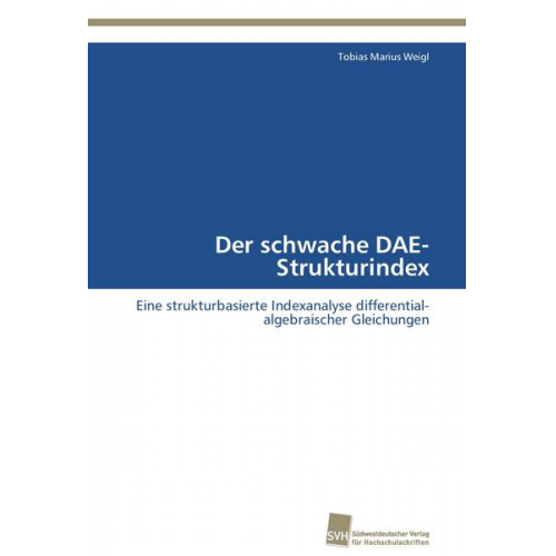 Tobias Marius Weigl - Der schwache DAE-Strukturindex