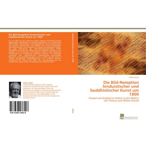 Volker Ritter - Die Bild-Rezeption hinduistischer und buddhistischer Kunst um 1800