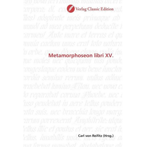 Metamorphoseon libri XV.