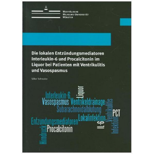 Silke Schwake - Die lokalen Entzündungsmediatoren Interleukin-6 und Procalcitonin im Liquor bei Patienten mit Ventrikulitis und Vasospasmus