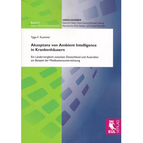 Tyge-F. Kummer - Akzeptanz von Ambient Intelligence in Krankenhäusern