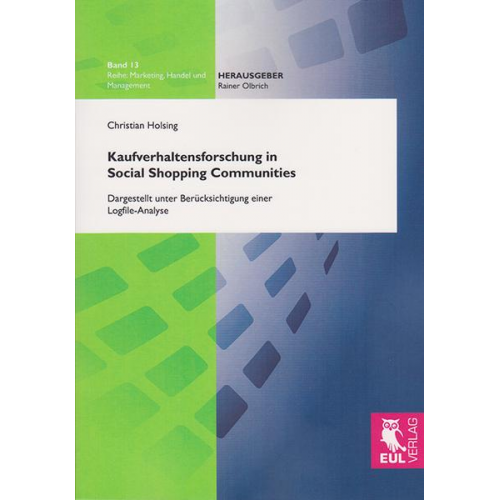 Christian Holsing - Kaufverhaltensforschung in Social Shopping Communities