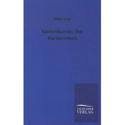 Otto Graf - Kartenkunde: Der Karteninhalt