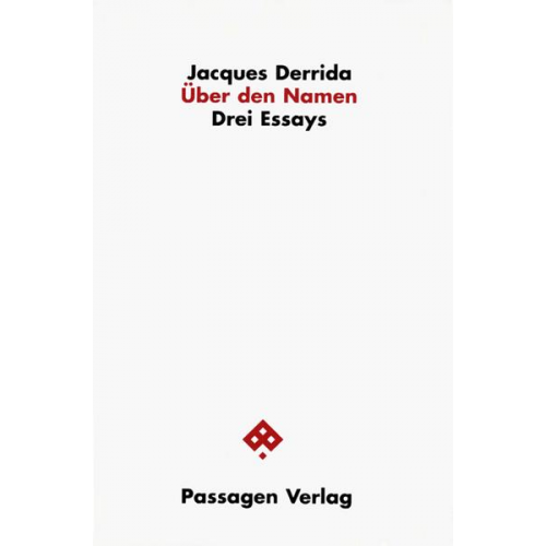 Jacques Derrida - Über den Namen