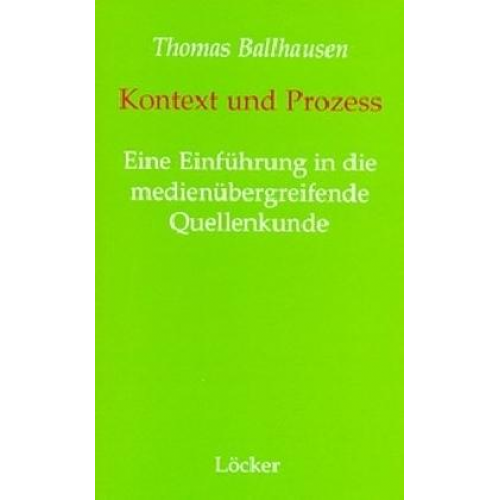Thomas Ballhausen - Kontext und Prozess