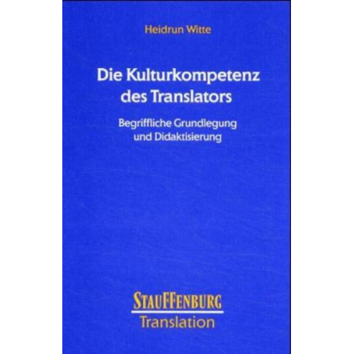 Heidrun Witte - Die Kulturkompetenz des Tranlators