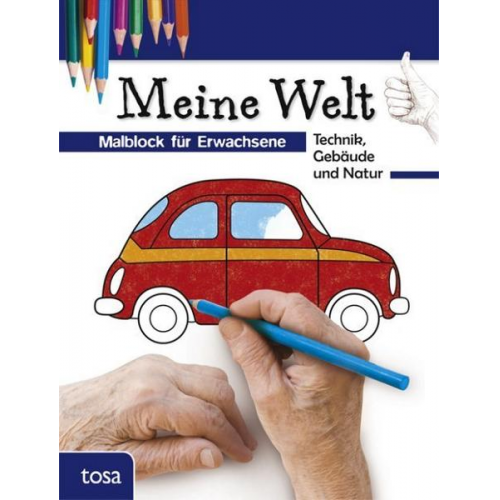 Meine Welt blau