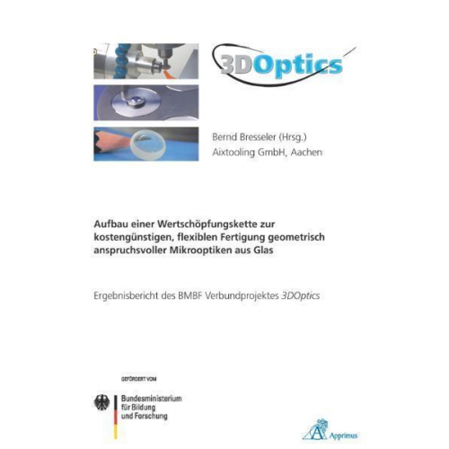 3DOptics - Aufbau einer Wertschöpfungskette zur kostengünstigen, flexiblen Fertigung geometrisch anspruchsvoller Mikrooptiken aus Glas