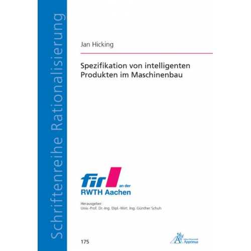 Jan Hicking - Spezifikation von intelligenten Produkten im Maschinenbau