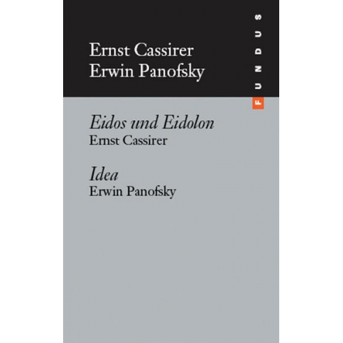 Erwin Panofsky & Ernst Cassirer - Idea