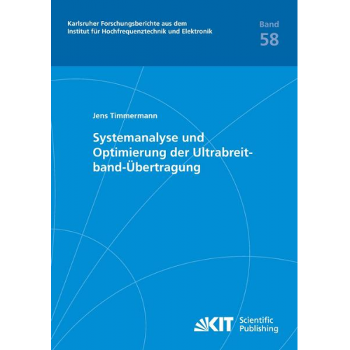 Jens Timmermann - Systemanalyse und Optimierung der Ultrabreitband-Übertragung