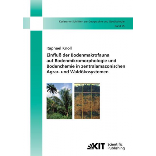 Raphael Knoll - Einfluß der Bodenmakrofauna auf Bodenmikromorphologie und Bodenchemie in zentralamazonischen Agrar- und Waldökosystemen