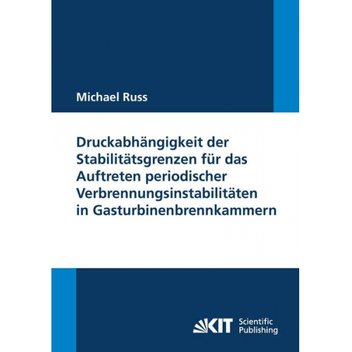 Michael Russ - Druckabhängigkeit der Stabilitätsgrenzen für das Auftreten periodischer Verbrennungsinstabilitäten in Gasturbinenbrennkammern