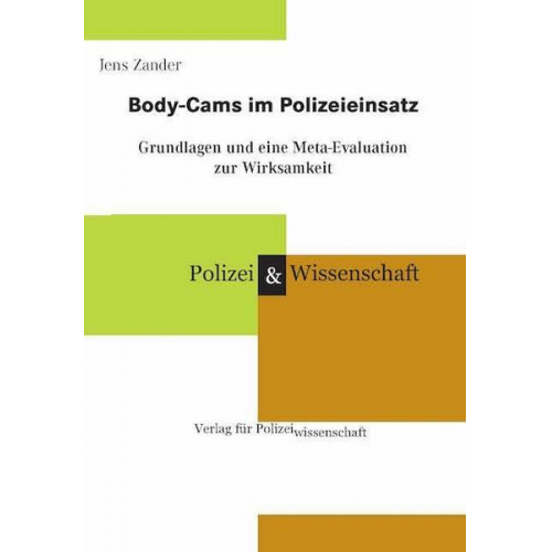 Jens Zander - Body-Cams im Polizeieinsatz