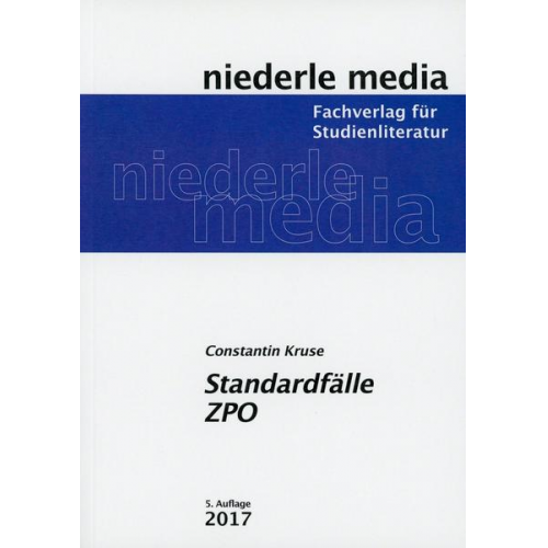 Sönke Gödeke & Constantin Kruse - Standardfälle ZPO 2022