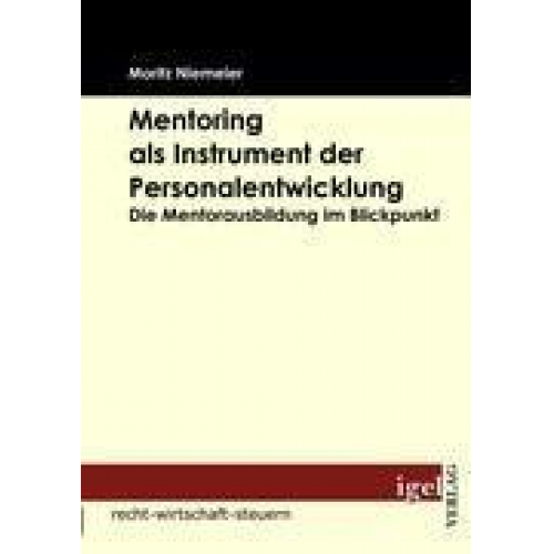 Moritz Niemeier - Mentoring als Instrument der Personalentwicklung