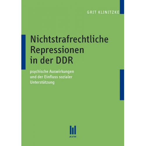 Grit Klinitzke - Nichtstrafrechtliche Repressionen in der DDR