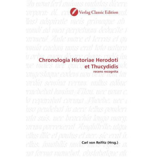 Chronologia Historiae Herodoti et Thucydidis