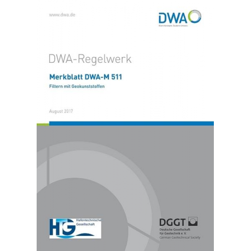 Merkblatt DWA-M 511 Filtern mit Geokunststoffen