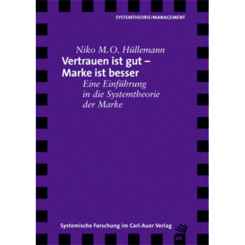 Niko Hüllemann - Vertrauen ist gut - Marke ist besser