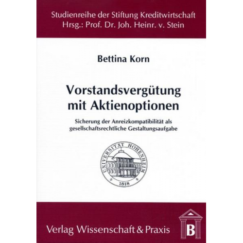 Bettina Korn - Vorstandsvergütung mit Aktienoptionen.