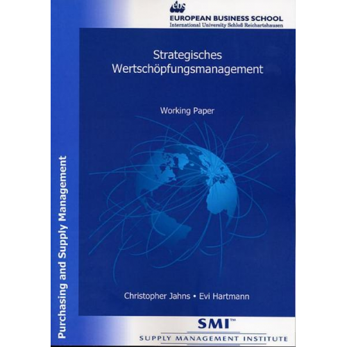 Christopher Jahns & Evi Hartmann - Strategisches Wertschöpfungsmanagement.