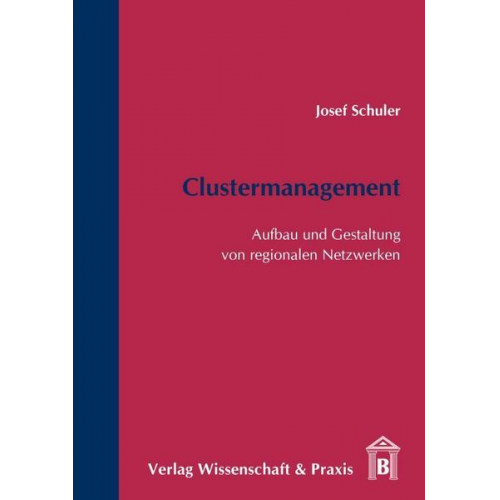 Josef Schuler - Clustermanagement.