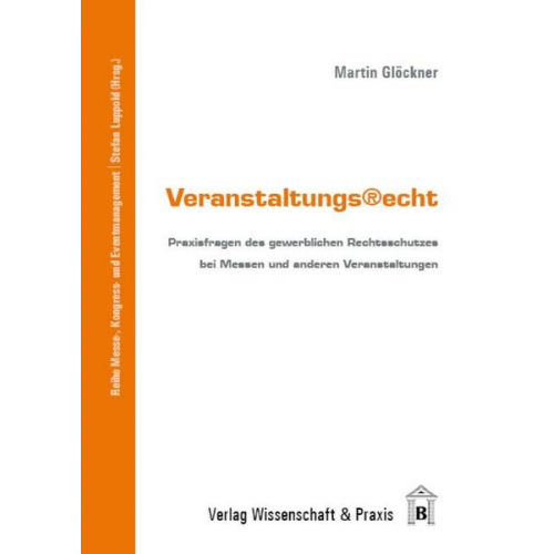 Martin Glöckner - Veranstaltungsrecht.