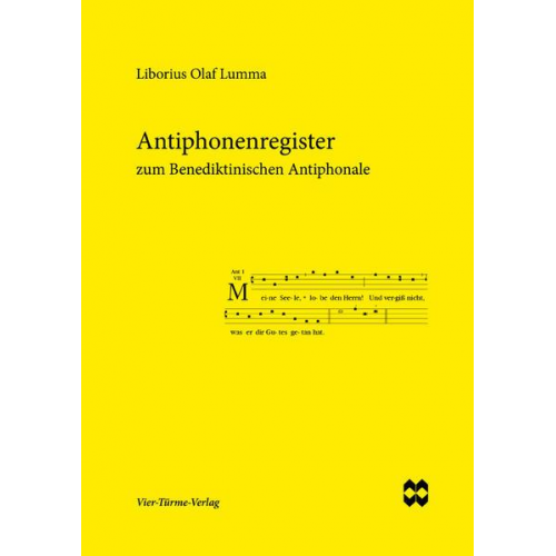 Liborius O. Lumma - Antiphonenregister zum Benediktinischen Antiphonale