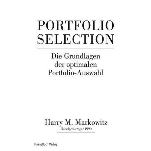 Harry M. Markowitz - Portfolio Selection