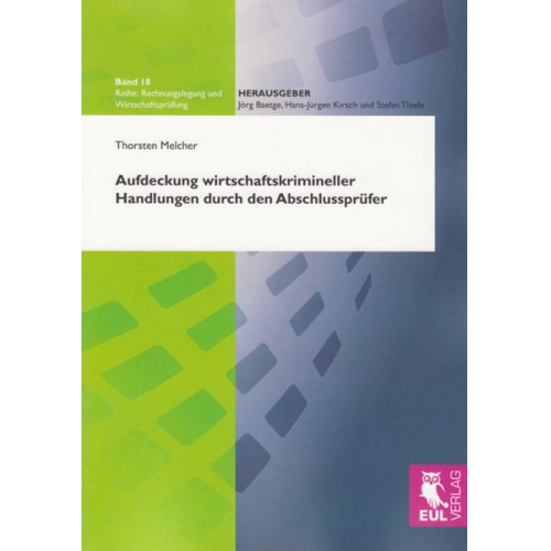 Thorsten Melcher - Aufdeckung wirtschaftskrimineller Handlungen durch den Abschlussprüfer