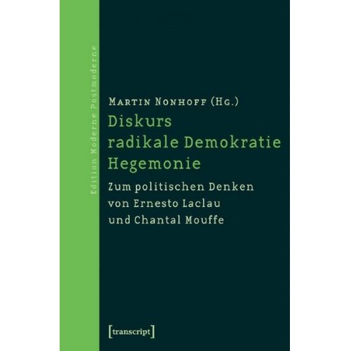 Martin Nonhoff - Diskurs - radikale Demokratie - Hegemonie